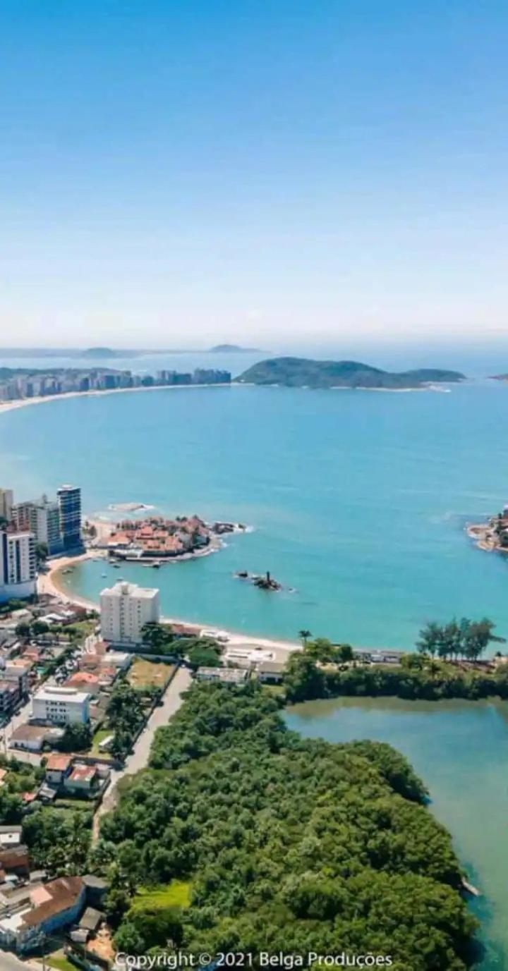 구아라파리 Beira-Mar, Vista E Localizacao 아파트 외부 사진